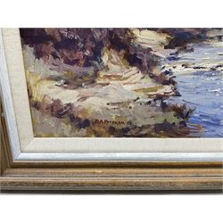 Barry Arthur Peckham (British 1945-): Highland Stream, oil on board signed and dated '94, 29cm x 42cm