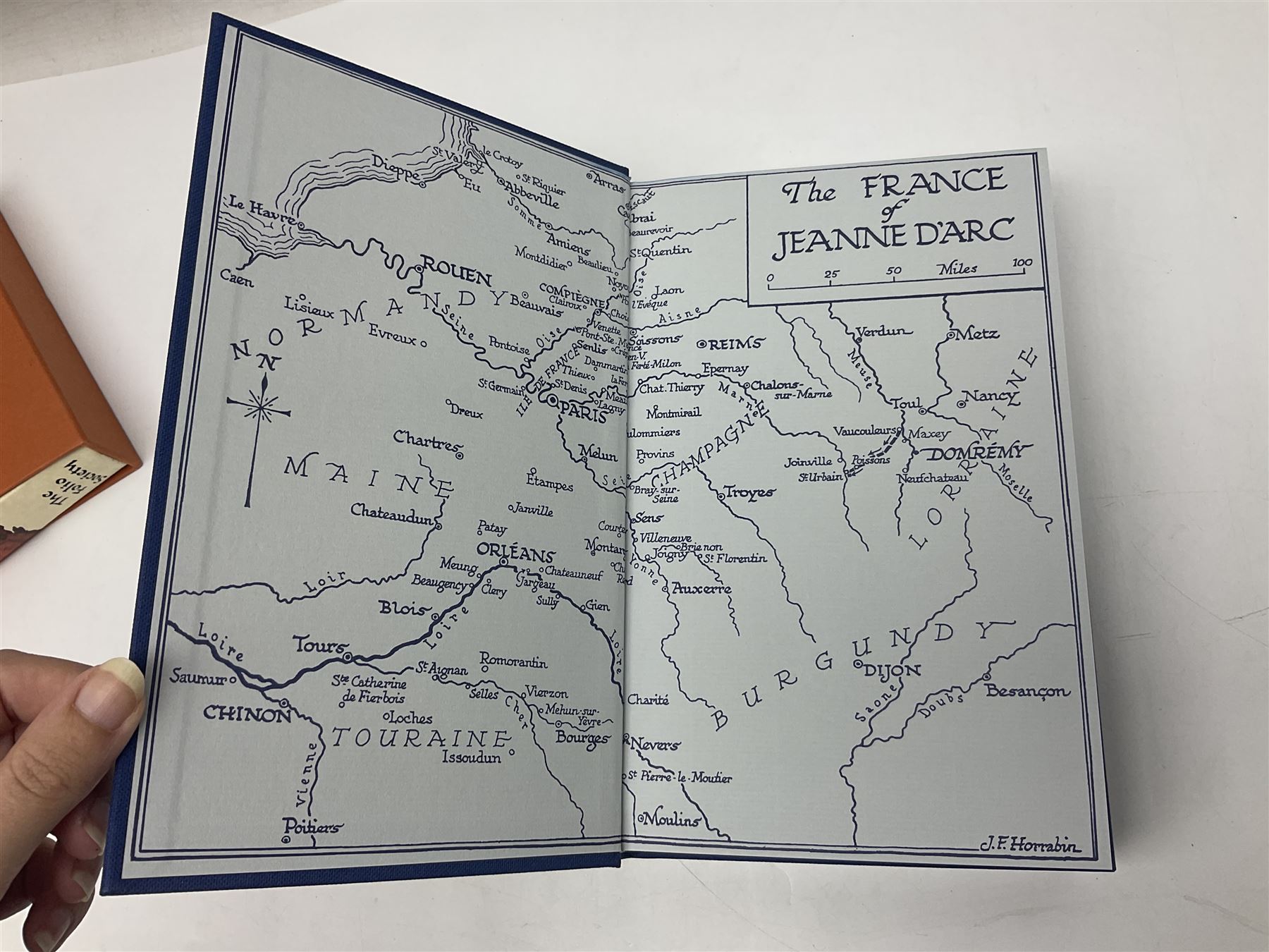 Folio Society - twenty-one volumes including Columbus on Himself, St Joan of Arc, The Devils of Loudun, The Rise and Fall of Athens, etc  