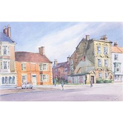 Alec Wright (British 1900-1981): Stokely Views and others, six watercolours variously signed and inscribed verso, approx 40cm x 30cm (6)