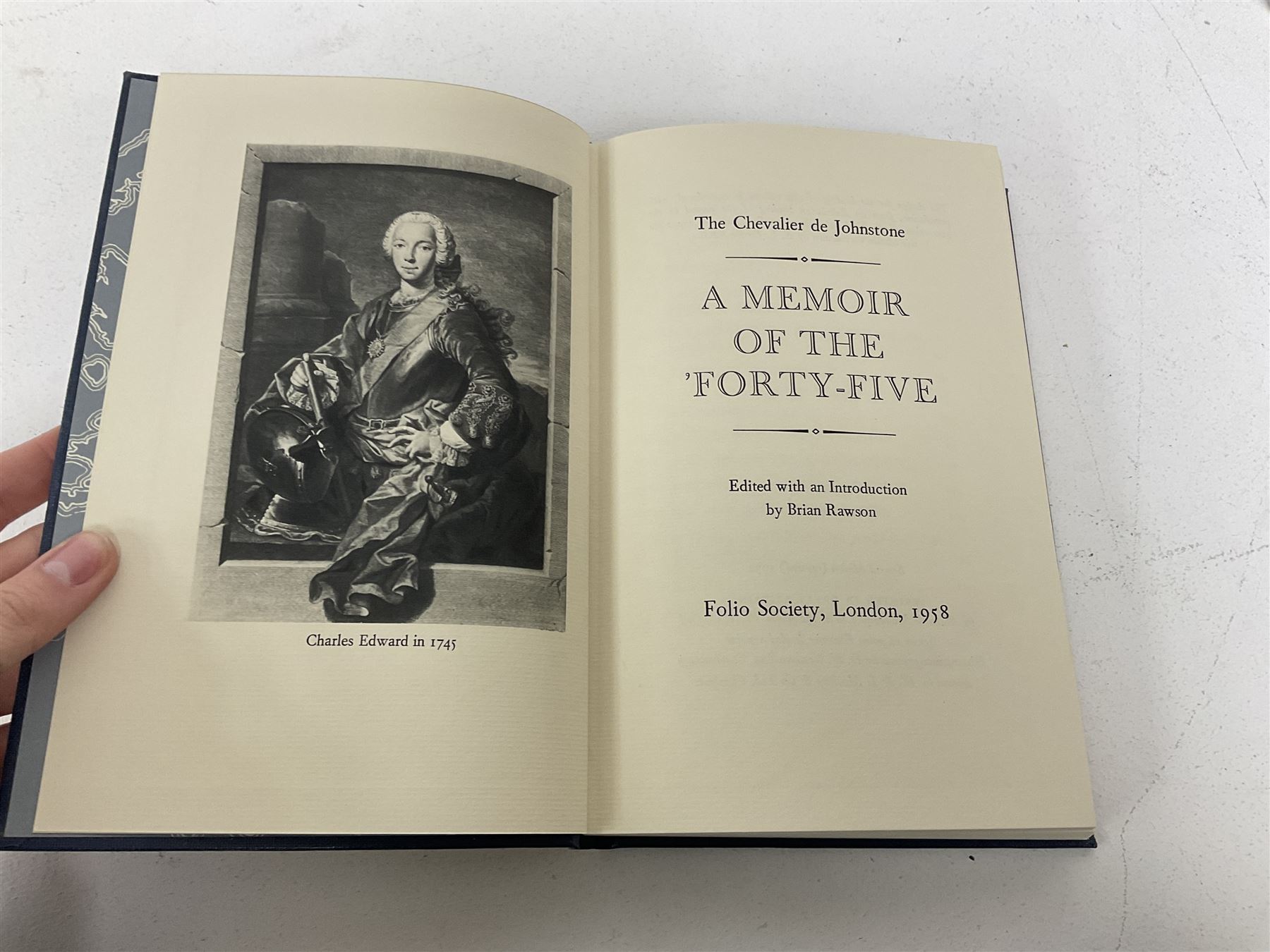 Campbell, John; The Naval History of Great Britain, two volumes, together with De Foe, Daniel; The Life and Adventures of Robinson Crusoe, pub George Routledge and Sons, London, The Works of Flavius Josephus, translated by Whiston, William, pub Henry G Bohn, London, one volume  and two other books