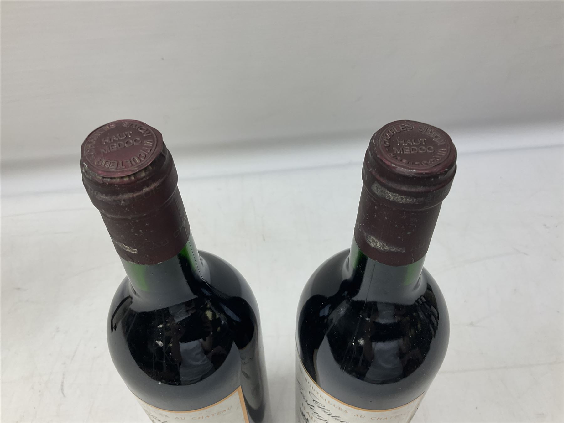 Chateau Lestage Simon 1990, Haut-Médoc, 750ml, 13% vol, seven bottles