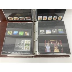Queen Elizabeth II mint decimal stamps, mostly in presentation packs, face value of usable postage approximately 510 GBP