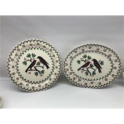 Emma Bridgewater ceramics, to include Christmas Joy Robin pattern meat platter, serving plate, bowl and two mugs, Anenome pattern jug, dinner plate, mug and three bowls, polka dot pasta bowl and two Wallflower pattern pasta bowls, largest D33.5cm