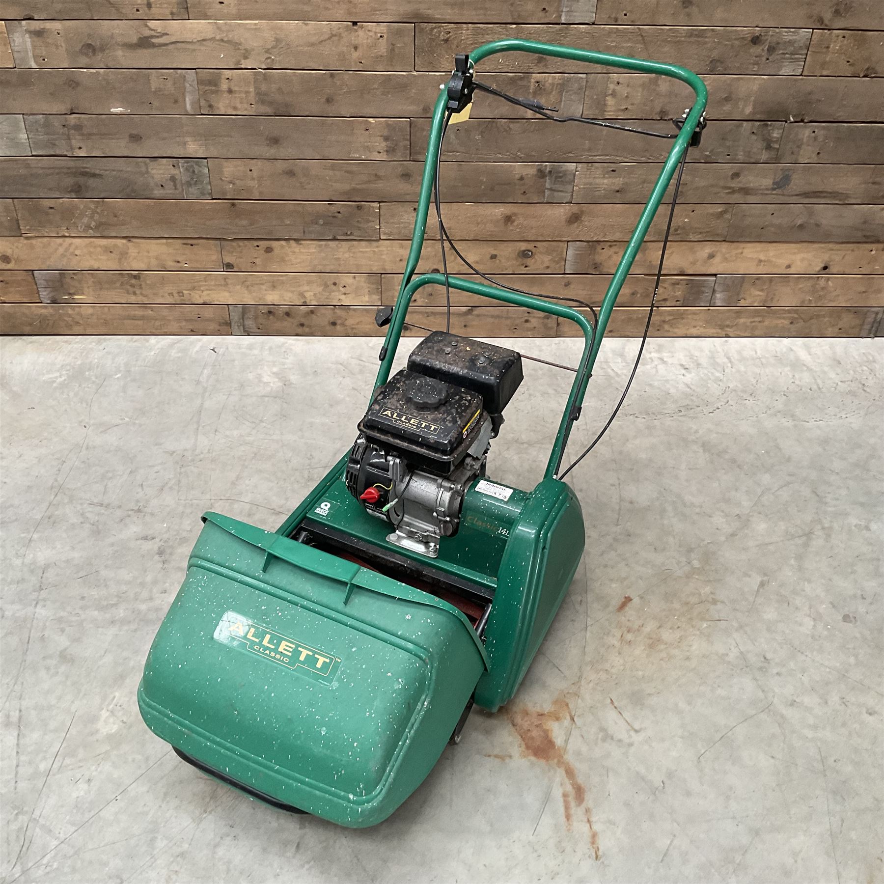 Allet Classic 14L petrol cylinder lawnmower