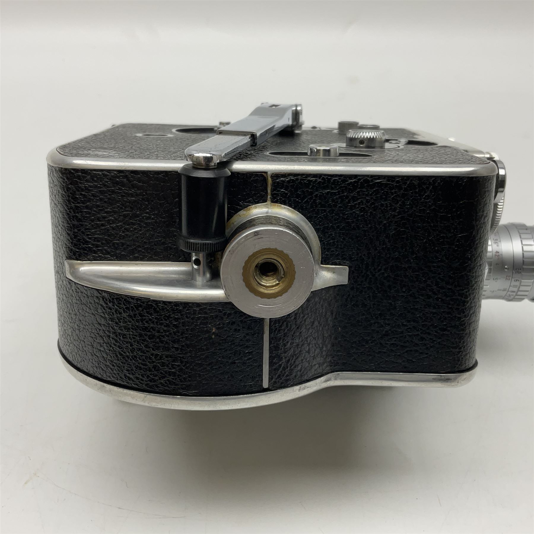Paillard Bolex H16 STD Supreme camera body, serial no. 52058, circa 1947, with 'Taylor, Taylor, Hobson, SERITAL, f1.9 1inch, 25mm' lens