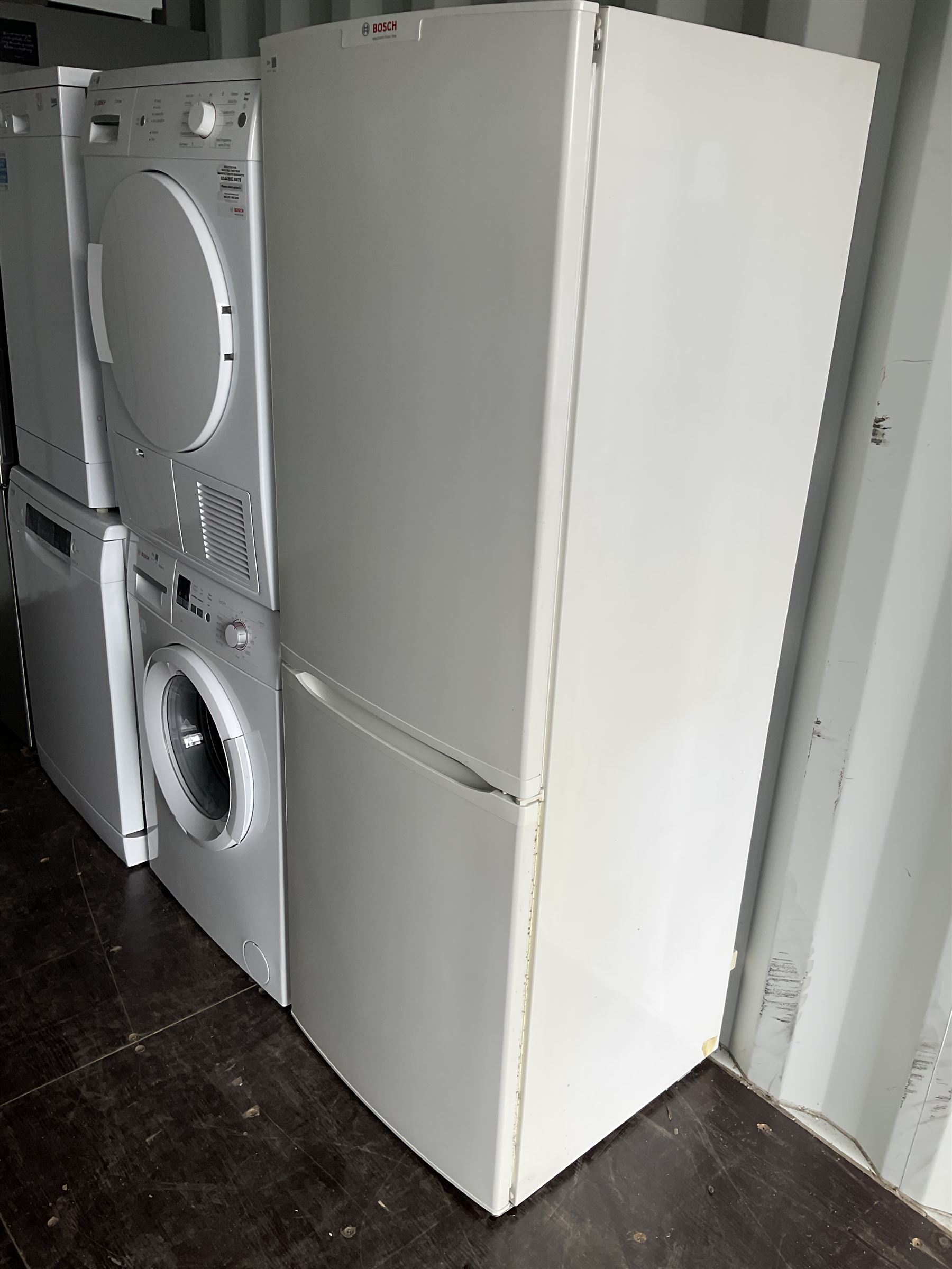 Bosch electronic frost free fridge freezer - THIS LOT IS TO BE COLLECTED BY APPOINTMENT FROM DUGGLEBY STORAGE, GREAT HILL, EASTFIELD, SCARBOROUGH, YO11 3TX
