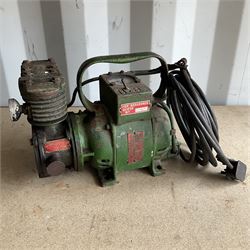 Vintage Bristol Pneumatic Tools air compressor  - THIS LOT IS TO BE COLLECTED BY APPOINTMENT FROM DUGGLEBY STORAGE, GREAT HILL, EASTFIELD, SCARBOROUGH, YO11 3TX