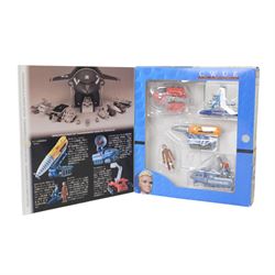 Collection of Japanese issue Gerry Anderson Thunderbirds model kits, comprising two Bandai Classic Thunderbirds kits, two Konami Classic Thunderbirds kits, Imai Thunderbird 1 kit, Bandai Thunderbird 3 kit and a Aoshima Thunderbird 2 kit, all boxed