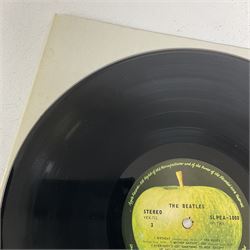 The Beatles White album vinyl record, with side opening gatefold sleeve, Apple Records, Stereo, SLPEA-1007 and 1008, YEX 710, 711 and 712