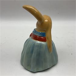 1930s Royal Doulton Bunnykins Figure, Mary Bunnykin, model 8303, with printed and impressed factory marks, H14cm