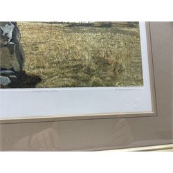 Philip Greenwood (Welsh 1943-): 'Cregennan Lake', artist's proof aquatint signed titled and numbered 5/295 in pencil 36cm x 41cm 