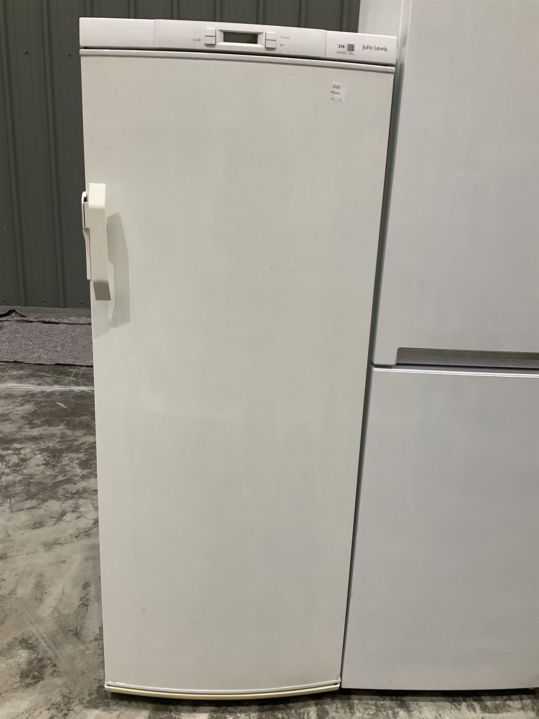 John Lewis upright four drawer freezer  - THIS LOT IS TO BE COLLECTED BY APPOINTMENT FROM DUGGLEBY STORAGE, GREAT HILL, EASTFIELD, SCARBOROUGH, YO11 3TX