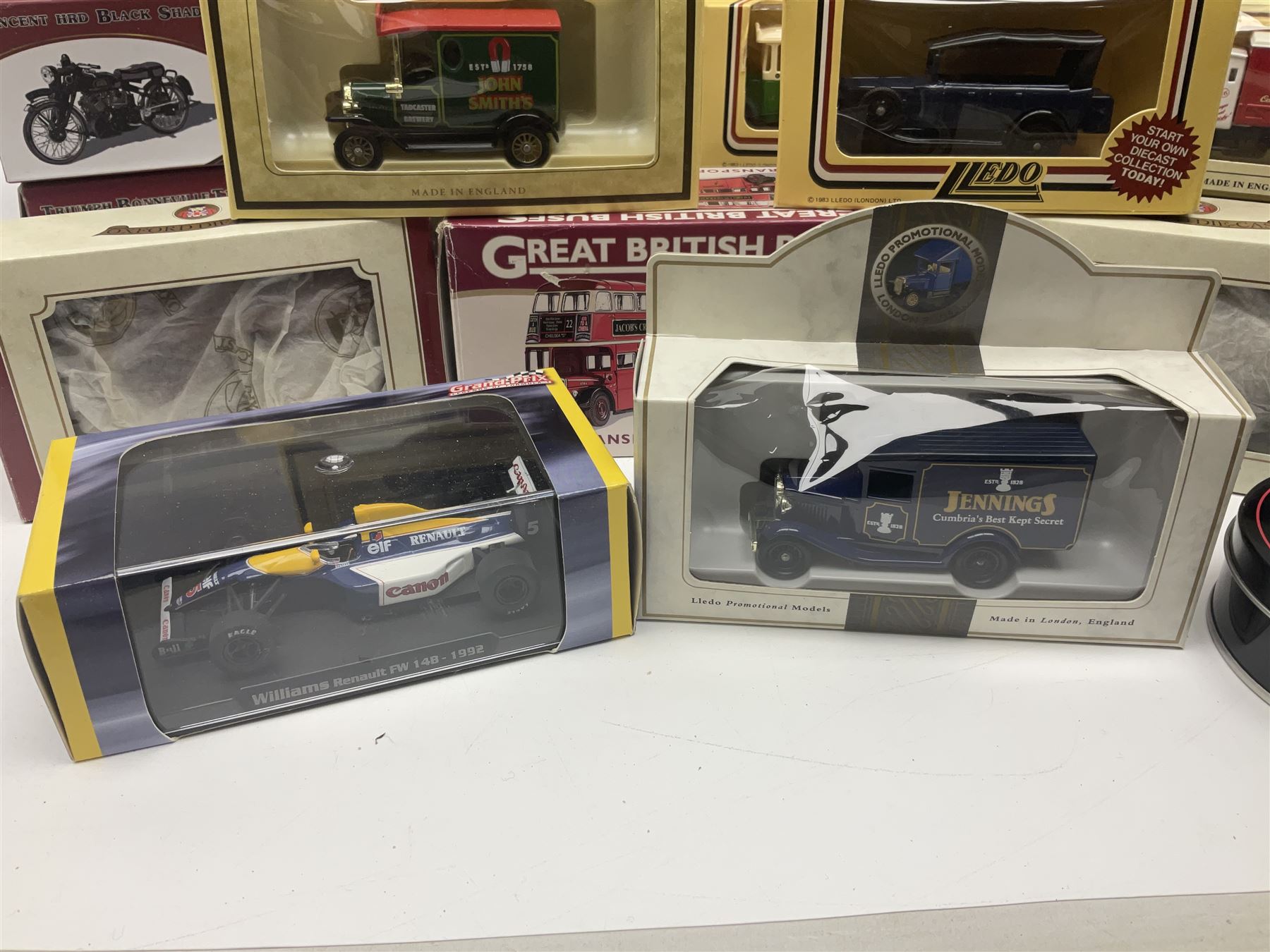 Collection of Diecast models, including examples from Lledo, Majorette, Crown and Blackwell etc 