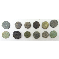  Collection of Roman coins including Constantinus I, Lucinius II, Constantine etc, mostly cleaned (48)  