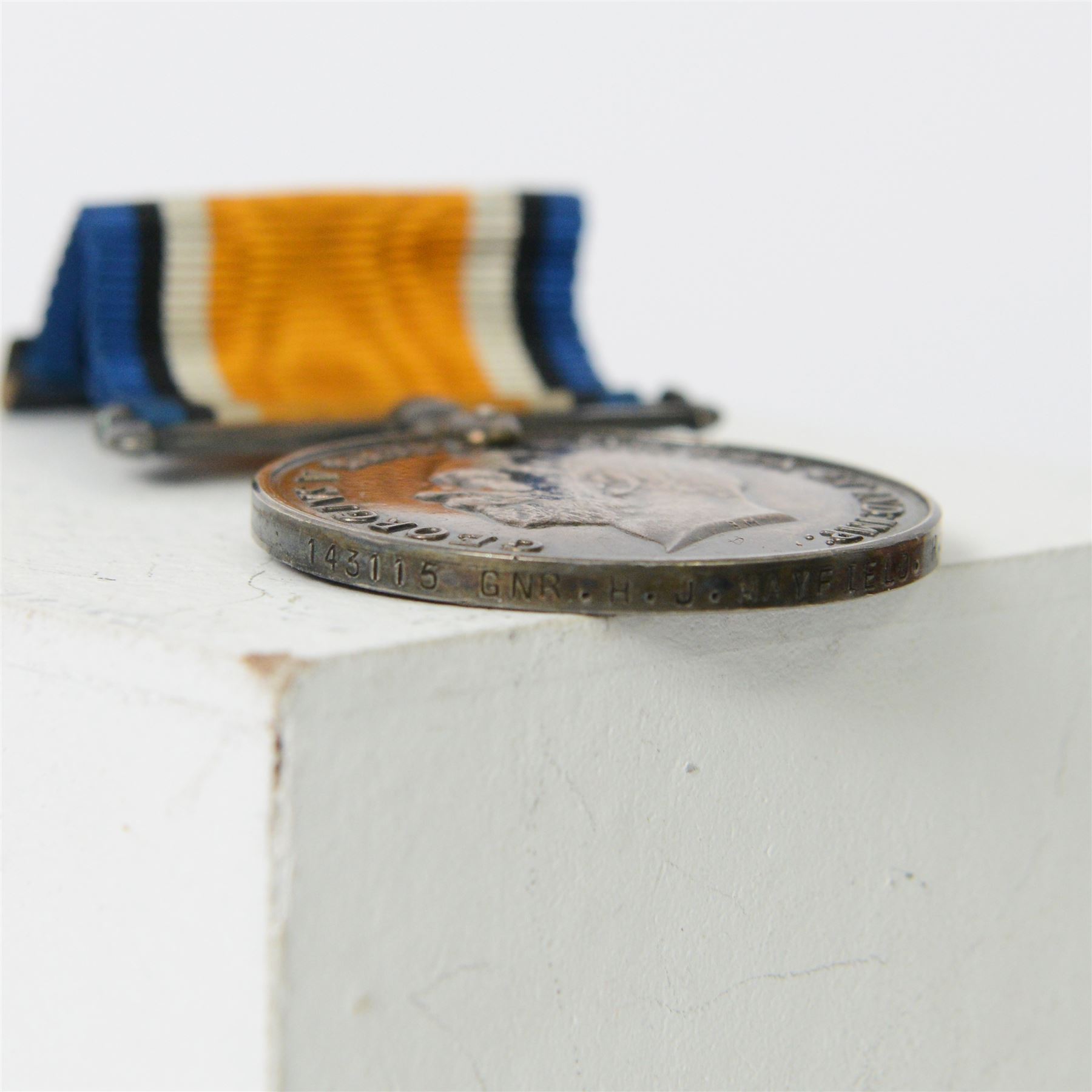 WWI medal pair, awarded to H.J Mayfield and WWII War medal, awarded to R L Mayfield, together with WWII medal pair awarded to L. Lazenby, two 1914-1915 stars, and WWI War medal all awarded to soldiers from York 