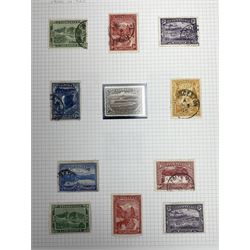Van Diemen's Land (Tasmania) Queen Victoria and later stamps, including 1853-4 one penny and four penny stamps, 1855 two pence and four pence, 1856 one penny, 1857 various values, 1864-80 various perf issues etc, housed on pages