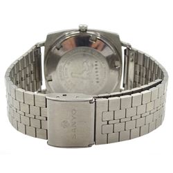 Seiko Sea Lion Selfdater M55 gentleman's stainless steel automatic wristwatch, Cal. 6205B, on stainless steel strap