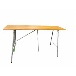 Brother Knitting Machine model KH-836 with instruction manual, Bond Elite Knitting machine, two others: Passap Automatic and knitmaster popular, together with a folding knitting machine table (5)