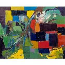 Kane Cunningham (British 1961-): 'Northdale', oil on canvas, signed titled and dated '21 v...