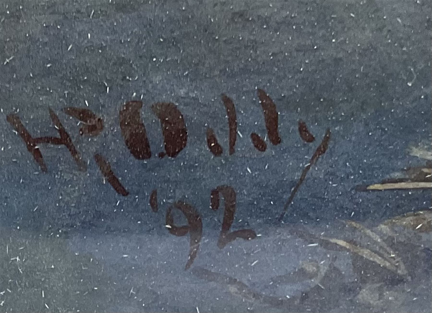 Henry Raphael Oddy (British 1852-1907): Cattle Grazing in the Uplands, watercolour signed and dated '92, 47cm x 65cm