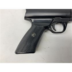 Webley Tempest .22 air pistol with top lever action L26cm; in original box with tin of pellets