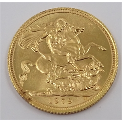  Queen Elizabeth II 1979 gold full sovereign  