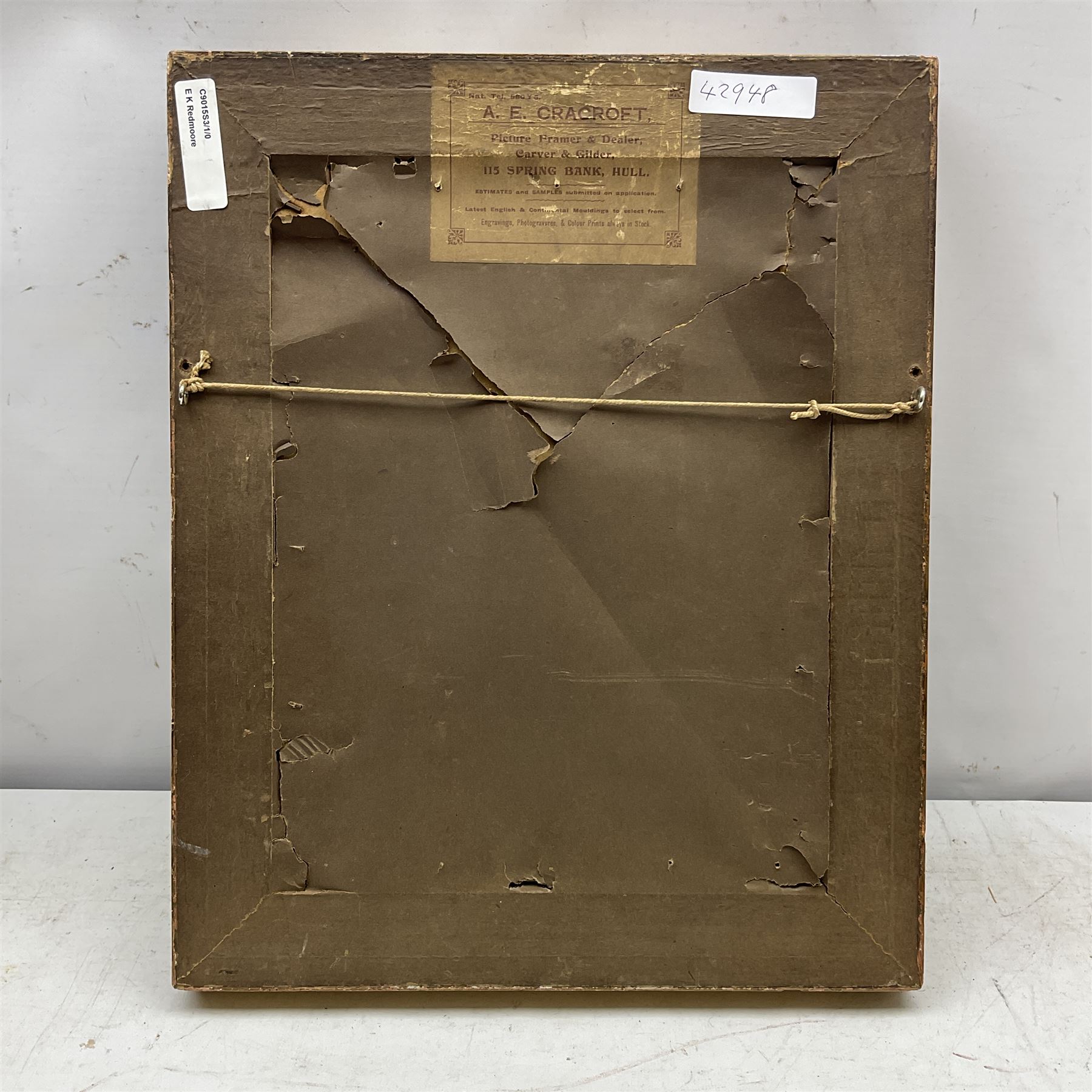 Edward King Redmore (British 1860-1941): Ships at Full Sail, oil on board signed 30cm x 23cm