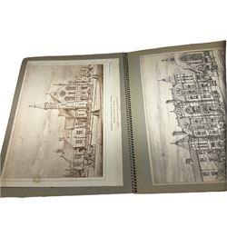 Lutyens and Abercrombie: A Plan For The City and County of Kingston-upon-Hull. 1945; scrap album stocked with Victorian and later photographs and other illustrations of Hull buildings, street, pier and dock scenes; album of photographs illustrating the construction of Queens Gardens and College; and another scrap album of Hull interest photographs etc (4)