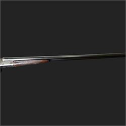 Atkinson & Griffin, 16 bore, double trigger, boxlock side by side shotgun, 71cm (28