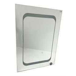 Pebble Grey 'Leila' LED illuminated bathroom mirror, brand new