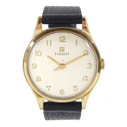 Tissot gentleman's 9ct gold manual wind 