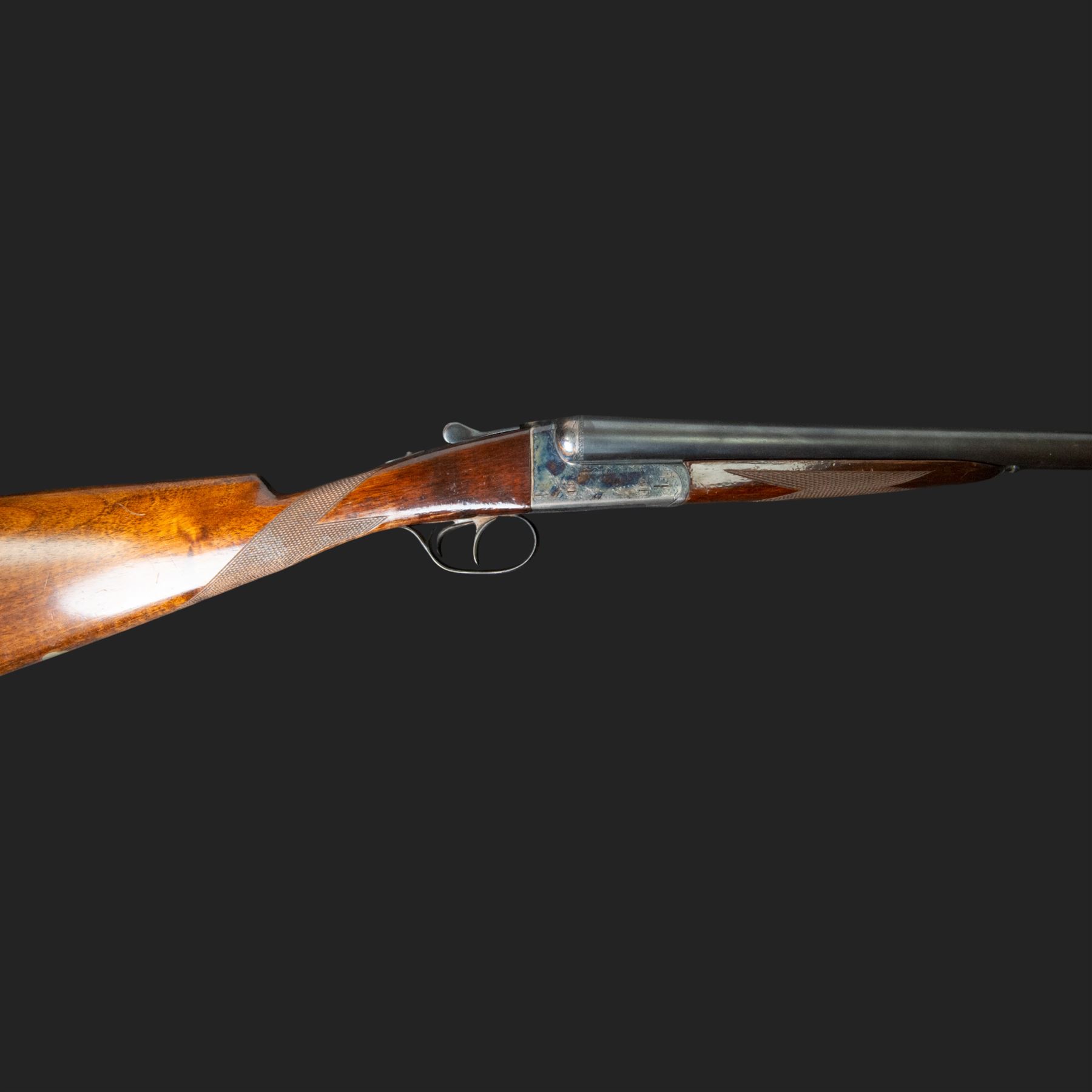 Spanish AYA 12-bore side-by-side double barrel boxlock ejector shotgun with 66cm(26