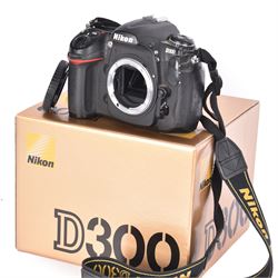 Nikon D300 camera body serial no. 410577