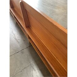 Early 20th century sycamore/oak church pew (image is a sample, each lot will vary slightly) - THIS LOT IS TO BE COLLECTED BY APPOINTMENT FROM DUGGLEBY STORAGE, GREAT HILL, EASTFIELD, SCARBOROUGH, YO11 3TX