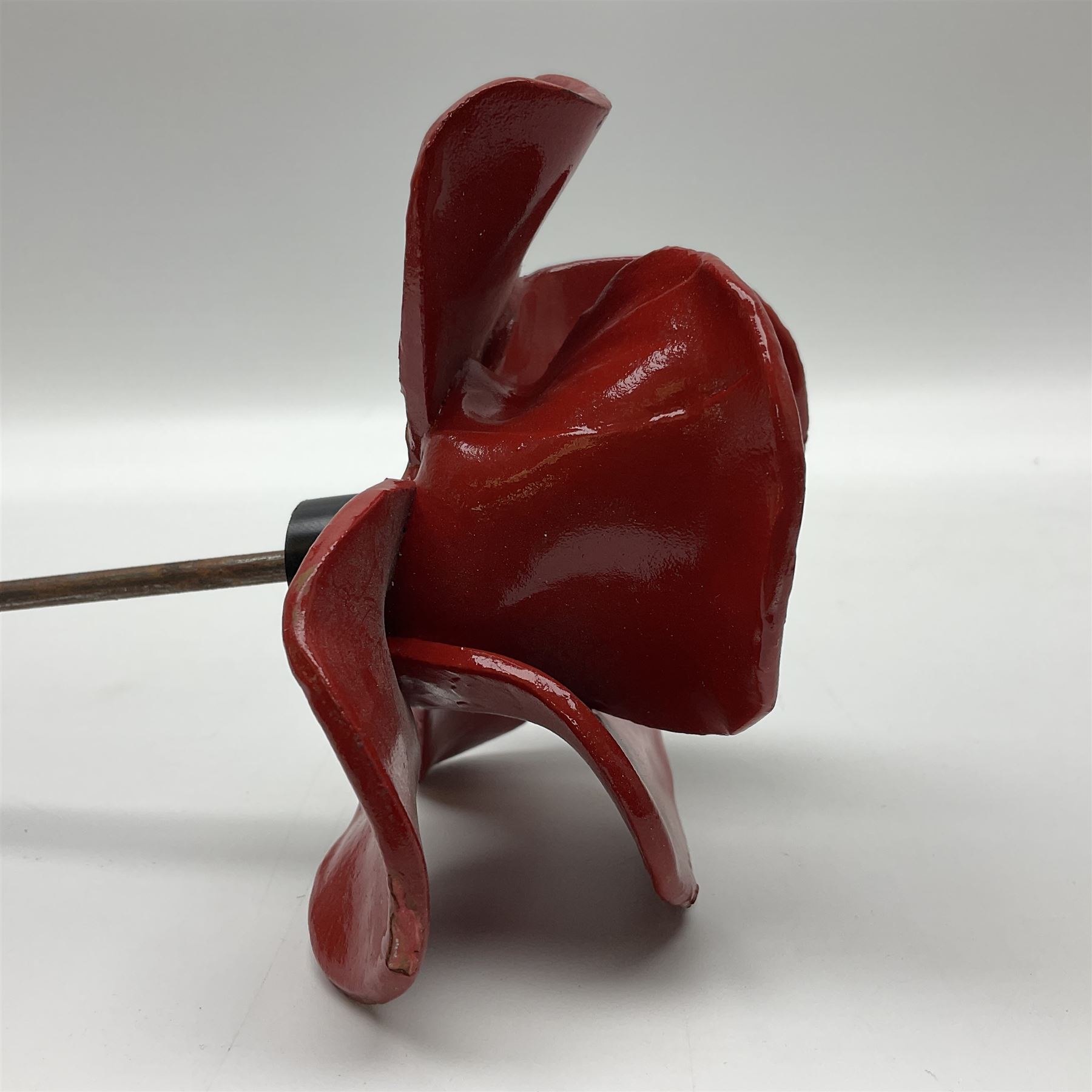 Paul Cummins (b 1977) ceramic poppy from the poppy art installation 'Blood Swept Lands and Seas of Red' at the tower of London with certification of authenticity