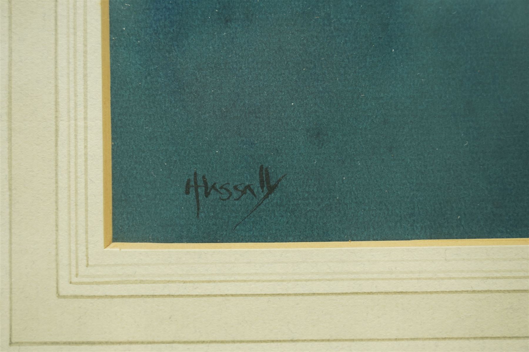 John Hassall (British 1868-1948): 'Big Ben', watercolour signed and titled 27cm x 22cm