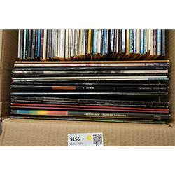 Large collection of records including Genesis, Fleetwood Mac, Dire Straits, U2 etc