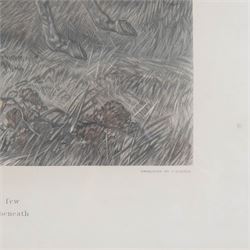 John Frederick Herring Senior (British 1795-1865): 'Fox Hunting - The Meet, The Find, The Run, The Kill',  set of four elephant folio aquatints by J. Harris, from Fores's National Sports, housed in ornate carved frames, aquatints 63cm x 114cm, overall size 88cm x 140cm (4)