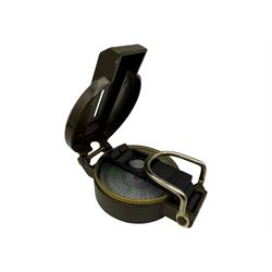 Trough compass and two other modern hand held compasses, compensated barometer, Smiths stop watch, Douglas combined protractor and parallel rule, etc