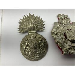 Three glengarry/cap badges - Royal Scots, Kings Own Borderers and Royal Scots Fusiliers (3)