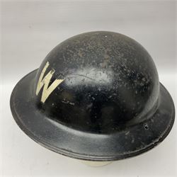  World War II Air Raid Warden helmet, D31cm