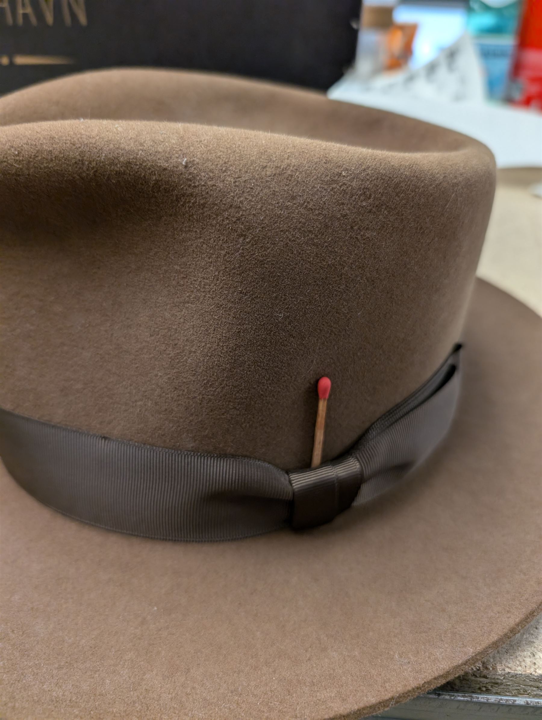 Hornskov trilby hat, boxed