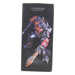 Wei Jiang Black Apple Transformers M01 Optimus Prime Commander, boxed 