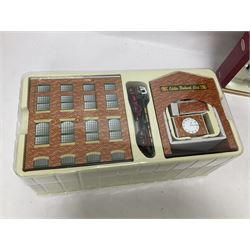 Corgi/Lledo - twenty six mostly ‘Trackside’ 1:76 scale model die-cast vehicles to include Corgi limited edition DG198001 Scammell Contractor Trailer & Transformer Load; together with Lledo Trackside Eddie Stobart ES1002 2 Piece Tin Plate Depot & AEC Platform Trailer; all in original boxes (27) 