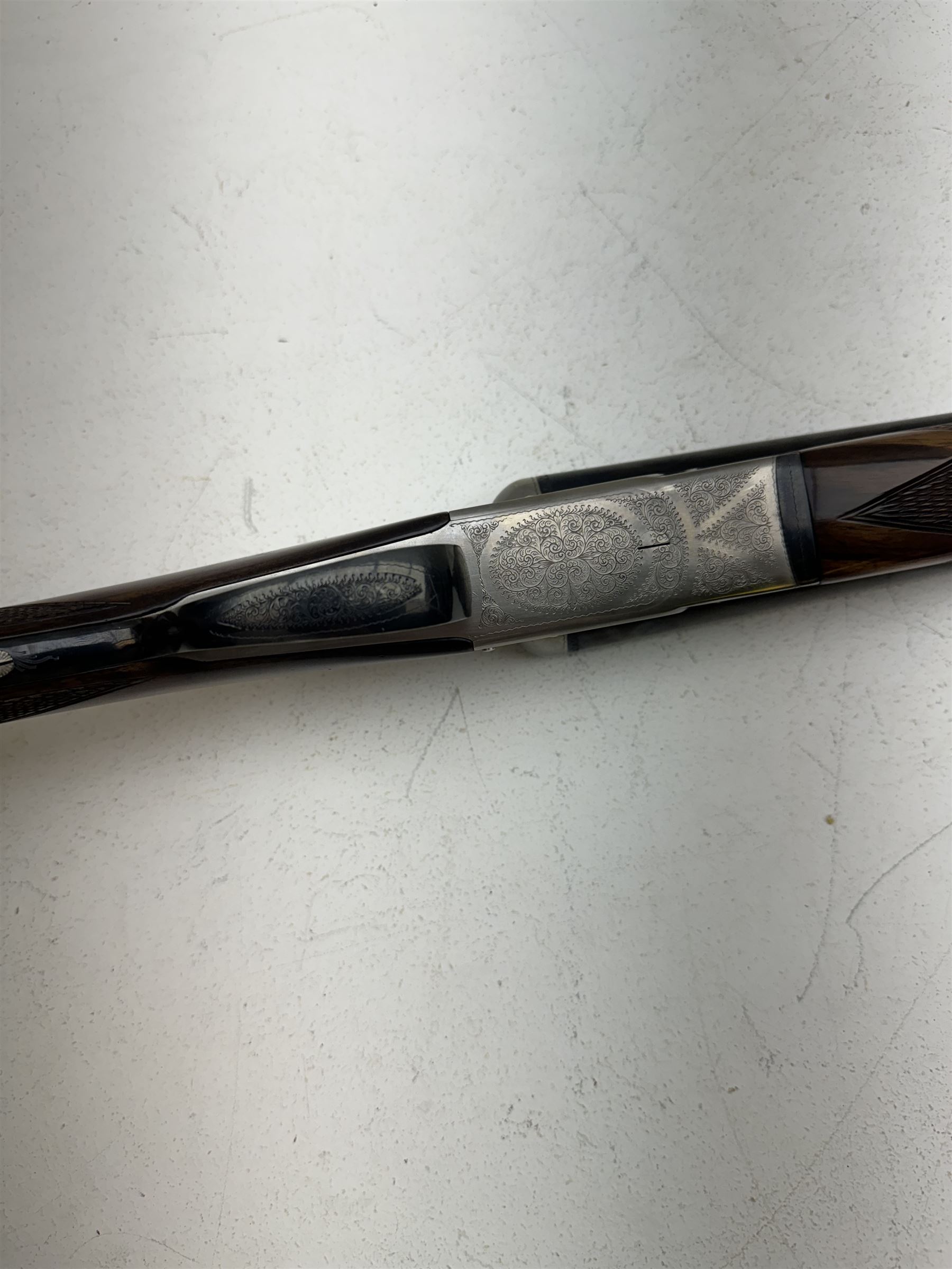 SHOTGUN CERTIFICATE REQUIRED - Ugartechea retailed by Parker-Hale Spanish 12-bore double boxlock ejector side-by-side double barrel shotgun with 71cm(28