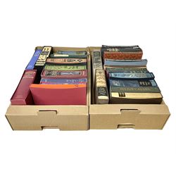 Folio Society; twenty eight volumes, including The Seven Year War, The Boer War, The Ottoman Empire, The Moons a Balloon, Captain Cooks Voyages etc 