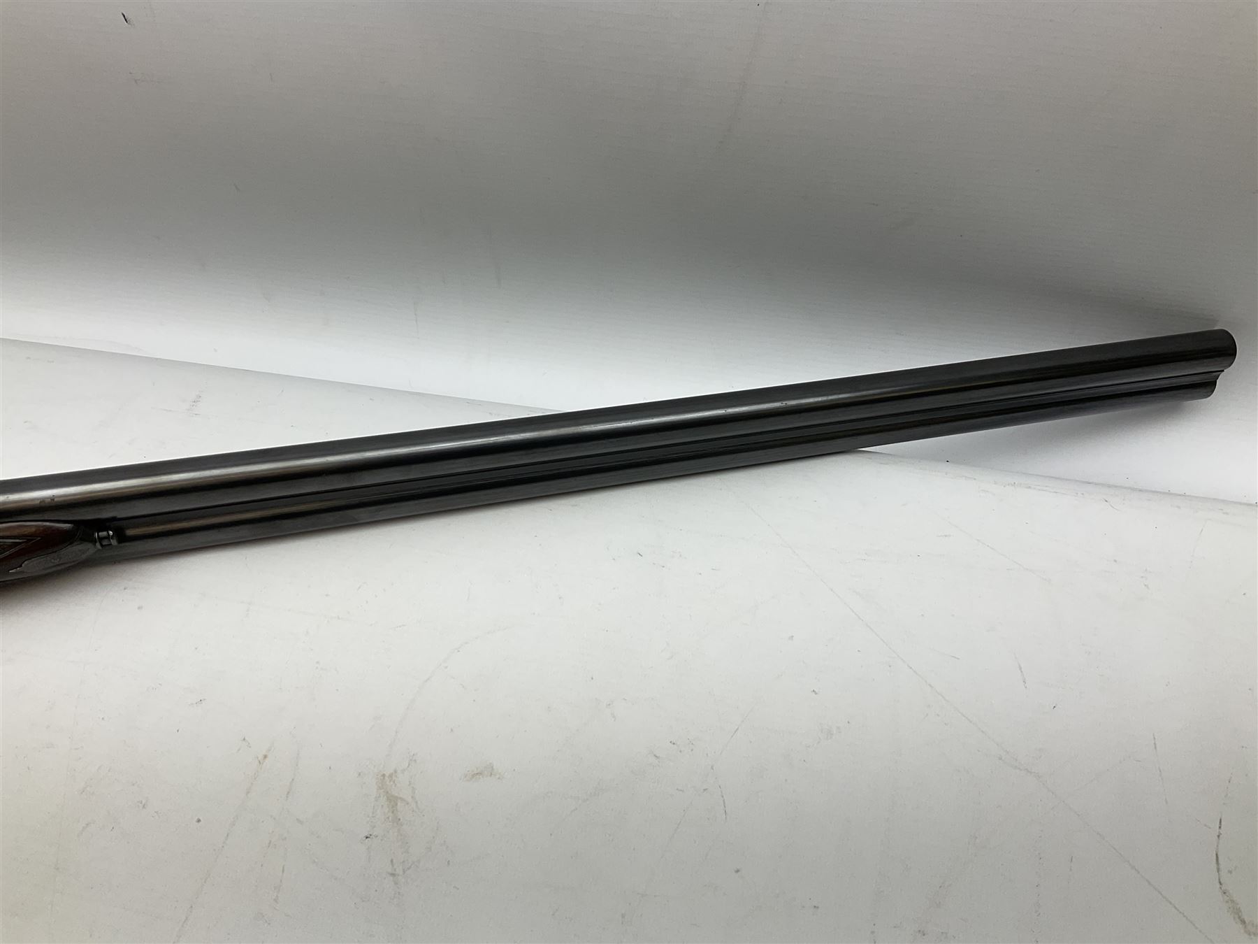 Fred Williams London & Birmingham 12-bore side-by-side double barrel box-lock non-ejector sporting gun with 2 1/2