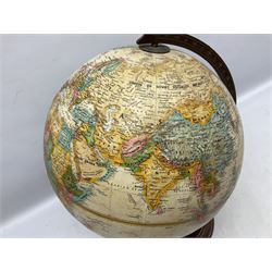Replogle 12 Inch Diameter Globe, on wood stand, H45cm