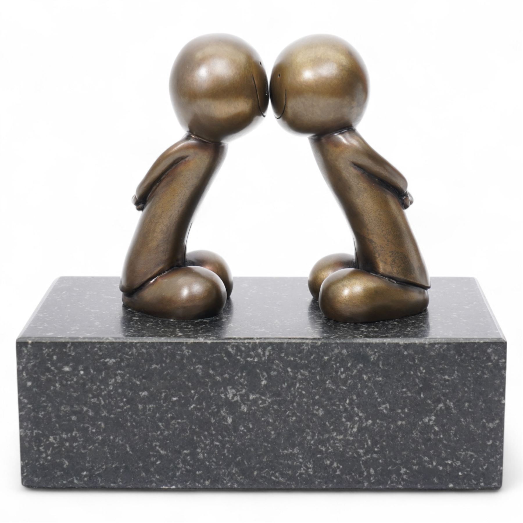 Doug Hyde (British 1972) - Cast bronze 'First Date' No | Wood