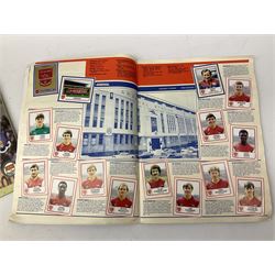 Four 1980s Panini's Football sticker albums for 1981,1983, 1984 & 1985